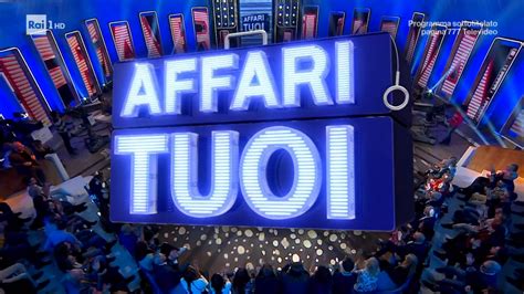 affari tuoi 26 aprile 2024|Affari tuoi .